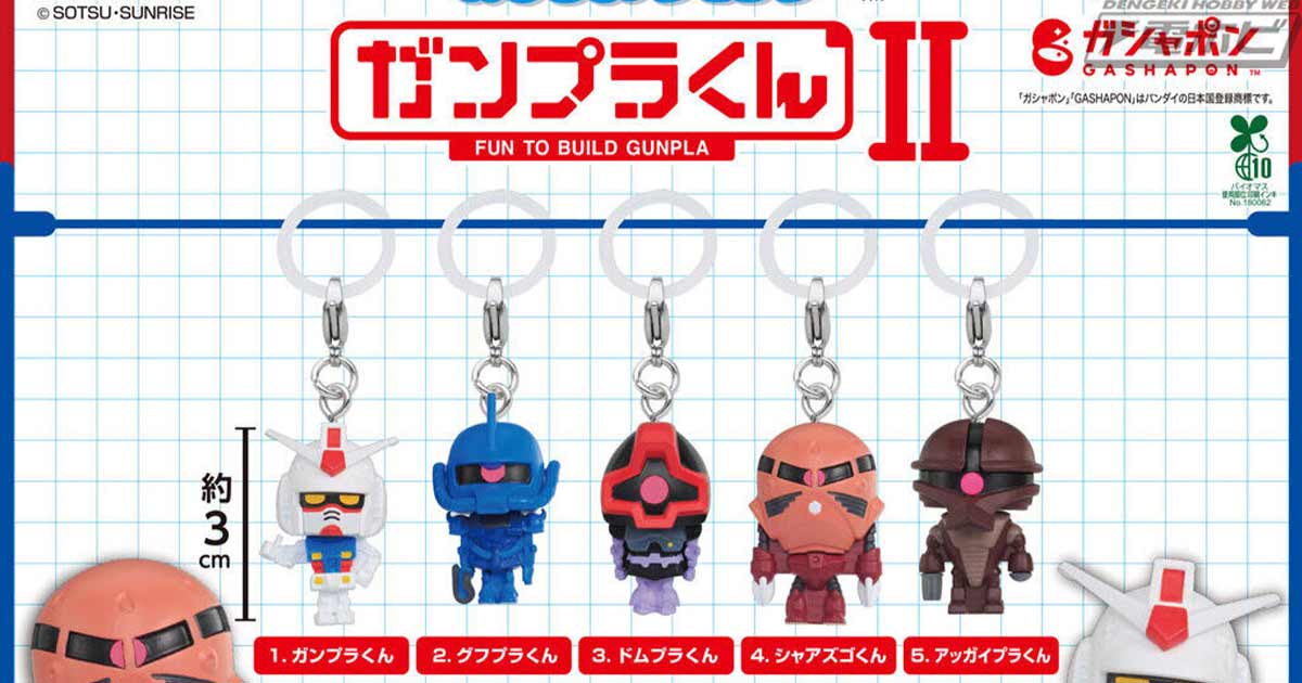 【9月発売】ガンプラくん めじるしアクセサリーII